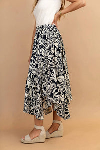 Polagram - Veronica Midi Floral Skirt