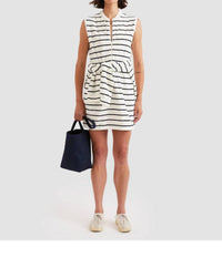 Kule - Terry Cinched Elastic Waist Dress