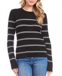 Karen Kane - Double Stripe Ribbed Sweater