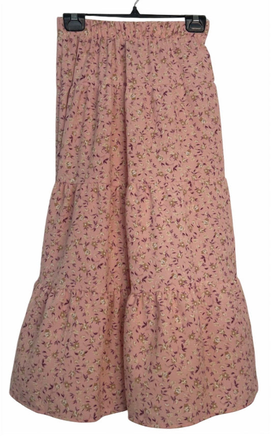 Aqua - Tiered Midi Skirt