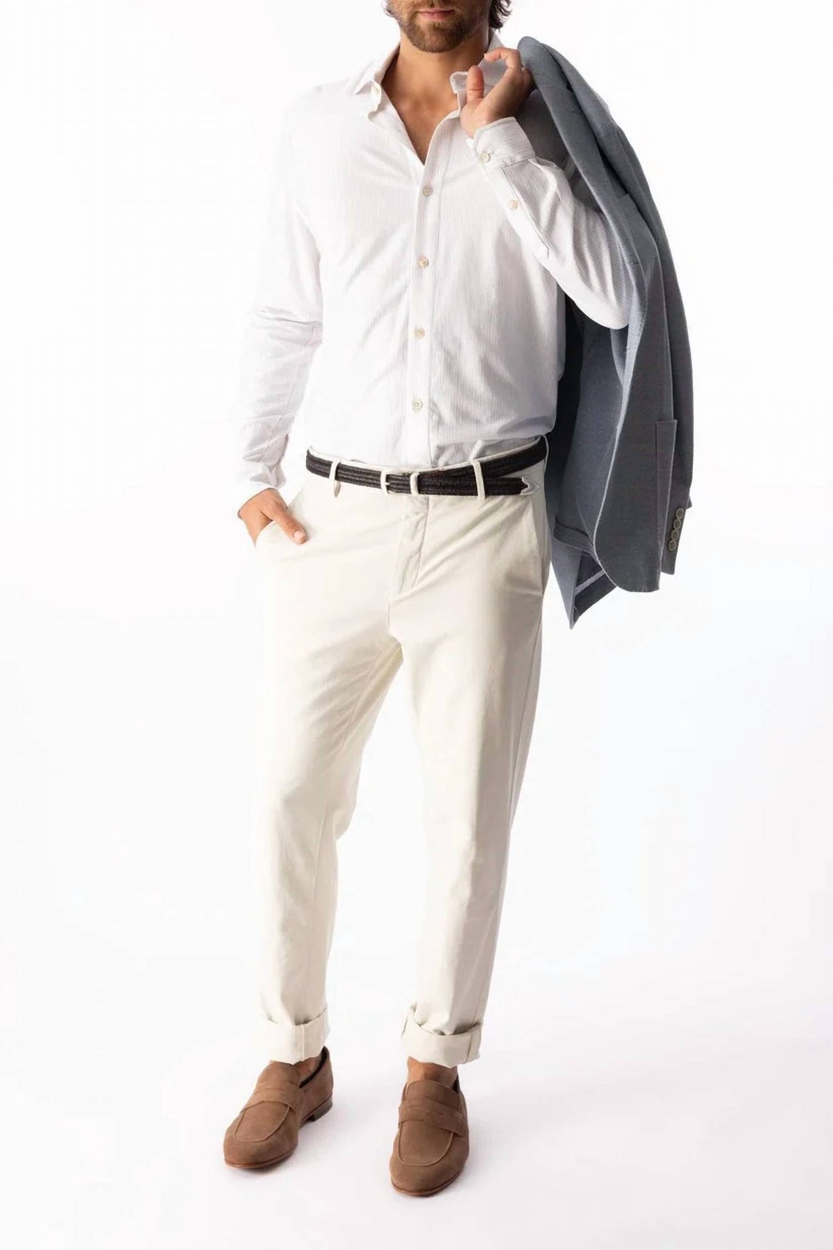 Eleventy - Cuffed Trouser Pants