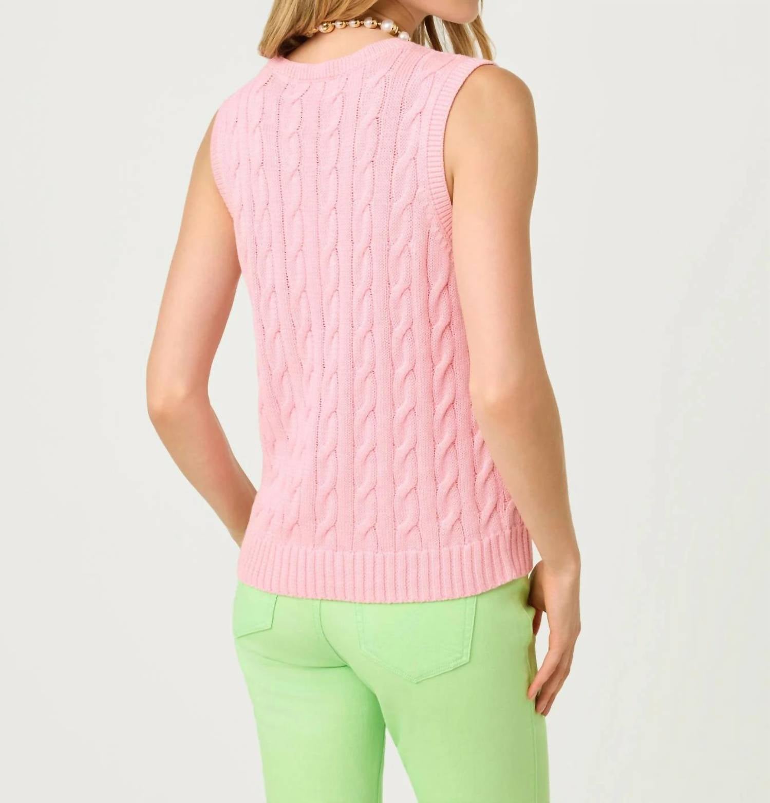 Lilly Pulitzer - Brockton Crew Neck Sweater Tank