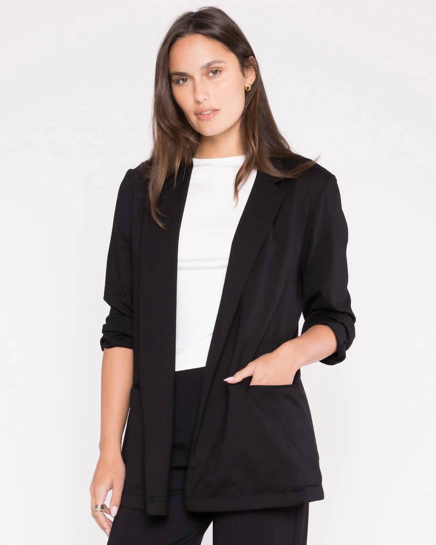 Ripley Rader - Ponte Knit Oversized Blazer