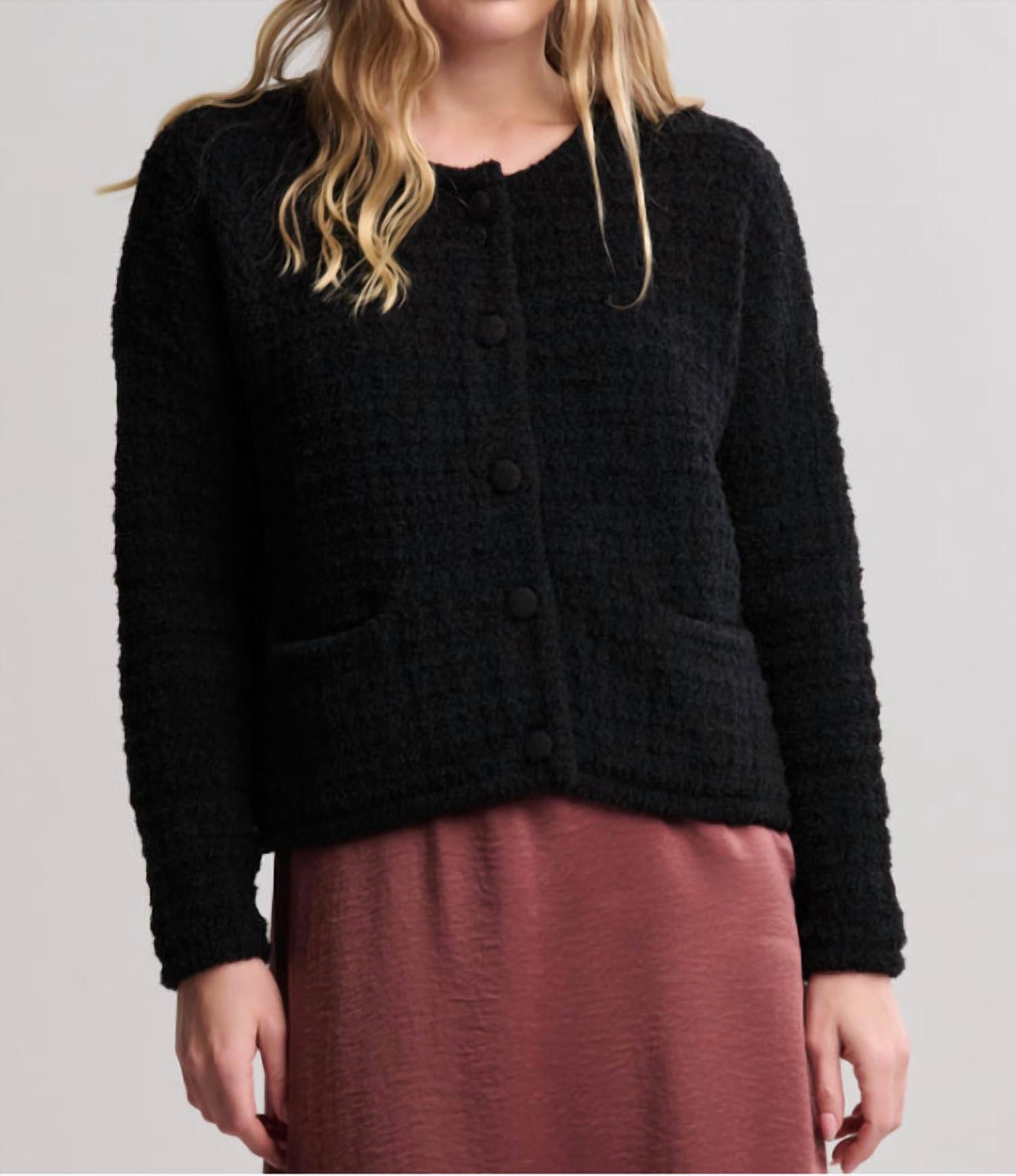 Barefoot Dreams - CozyChic Textured Button Front Cardigan
