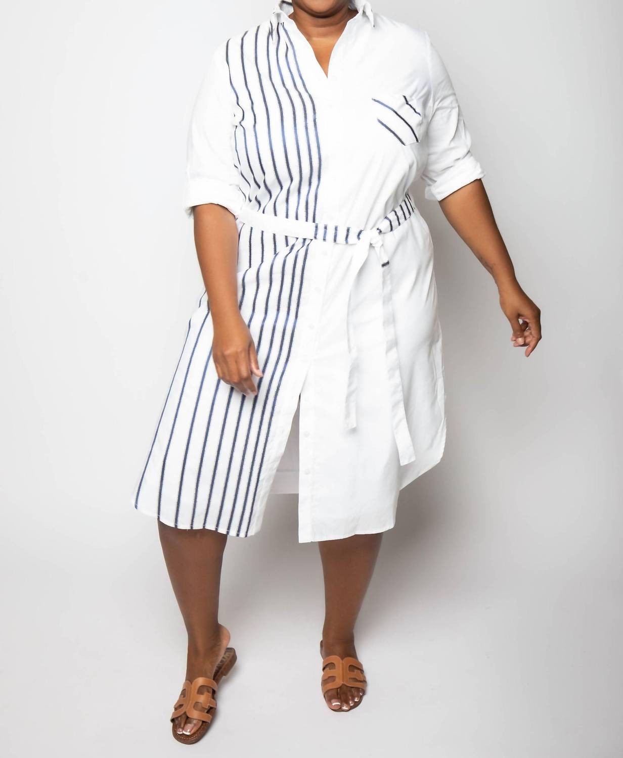 Finley - Long Alex Shirtdress Ribbon