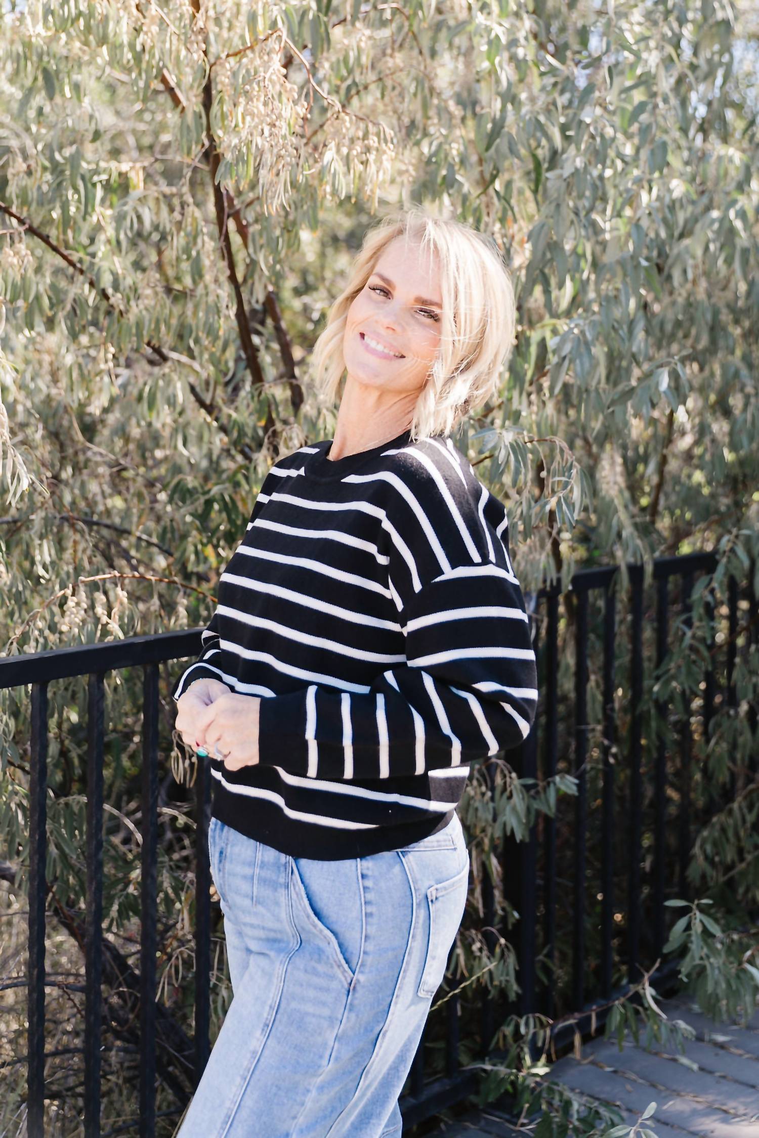 Mikarose - Ralphie Striped Sweater