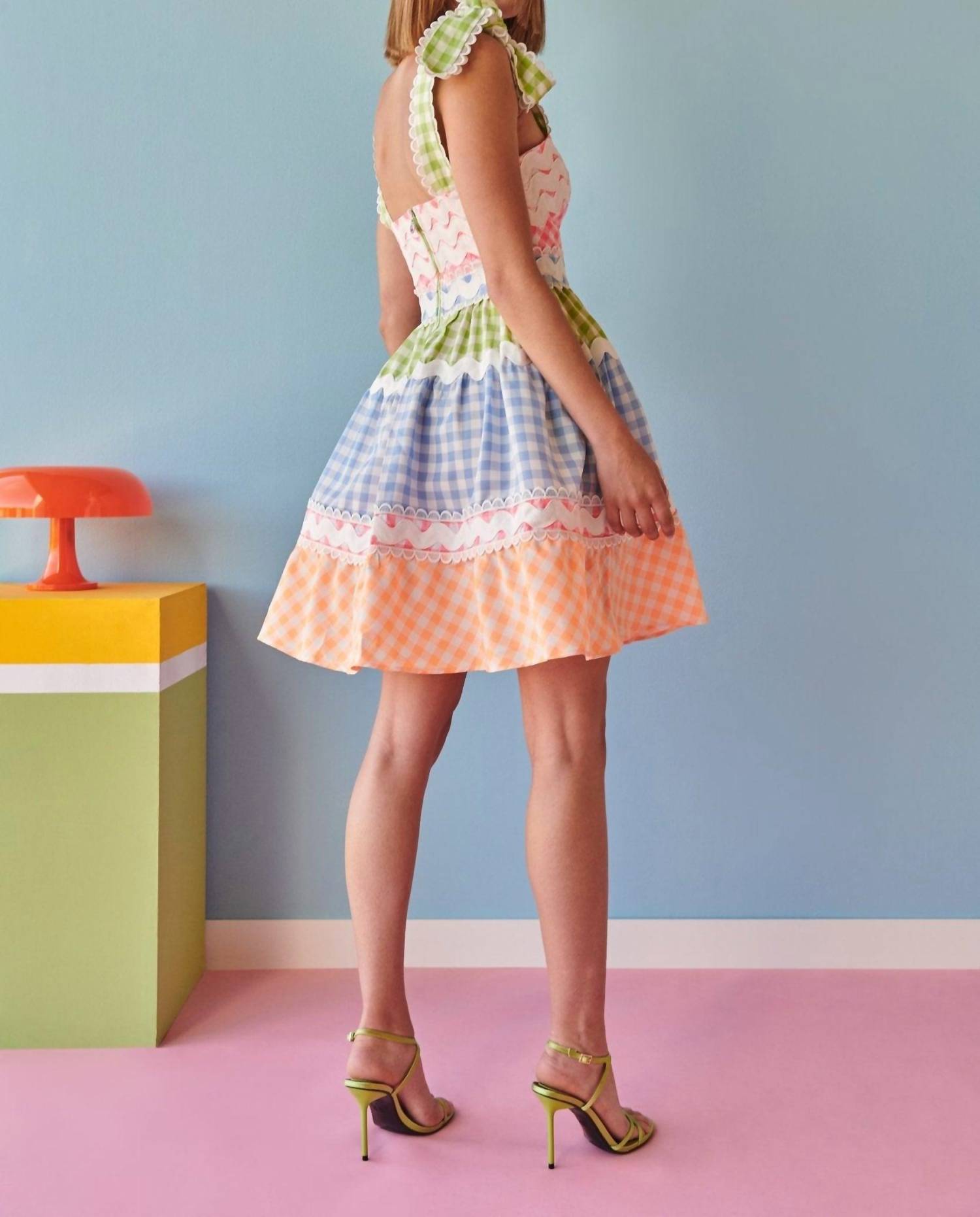 Celia B - Vichy Gingham Dress