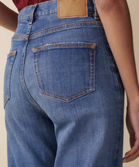 Jeanerica Pyramid Brisk Flared Jeans in brisk mid vintage - women's jeans - view 4