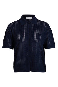 Naadam - Short-sleeve Button-up Shirt