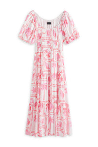 Minkpink - Bria Puff Sleeve Midi Dress