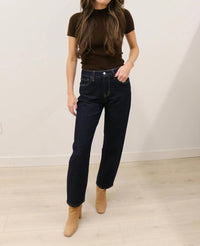 Vervet By Flying Monkey - Divinity High Rise Slim Barrel Jeans