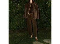 Citizens of Humanity Miro Long Relaxed Jean in sepia cheetah - women's jeans - detail view