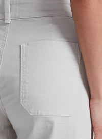 Askk Ny - Cropped Sailor Twill Pants