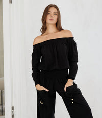 Blanco By Nature - Solange Off Shoulder Top