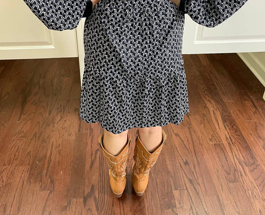 Jodifl - Five Stars Long Sleeve Dress