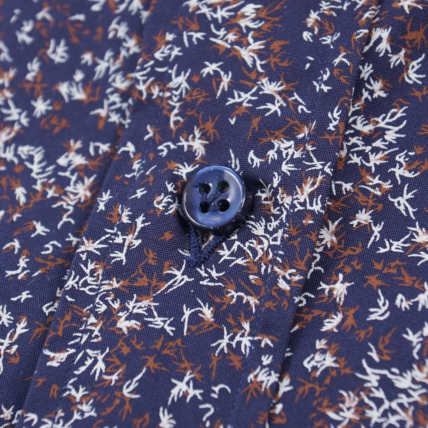 Luigi Borrelli Napoli - Men's Printed Cotton Shirt
