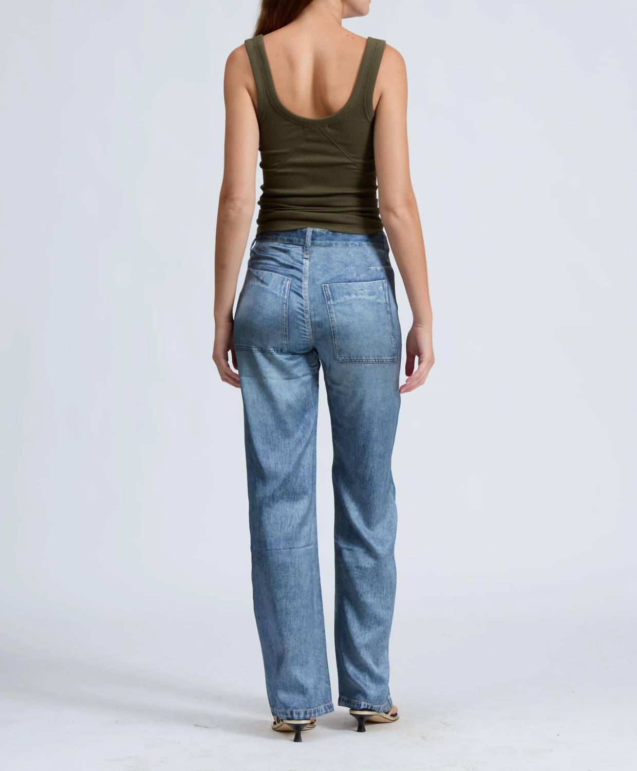Rag & Bone - Miramar Satin Logan Carpenter Jeans