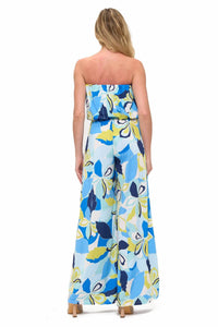 Ariella - Printed Tube Jumpsuit