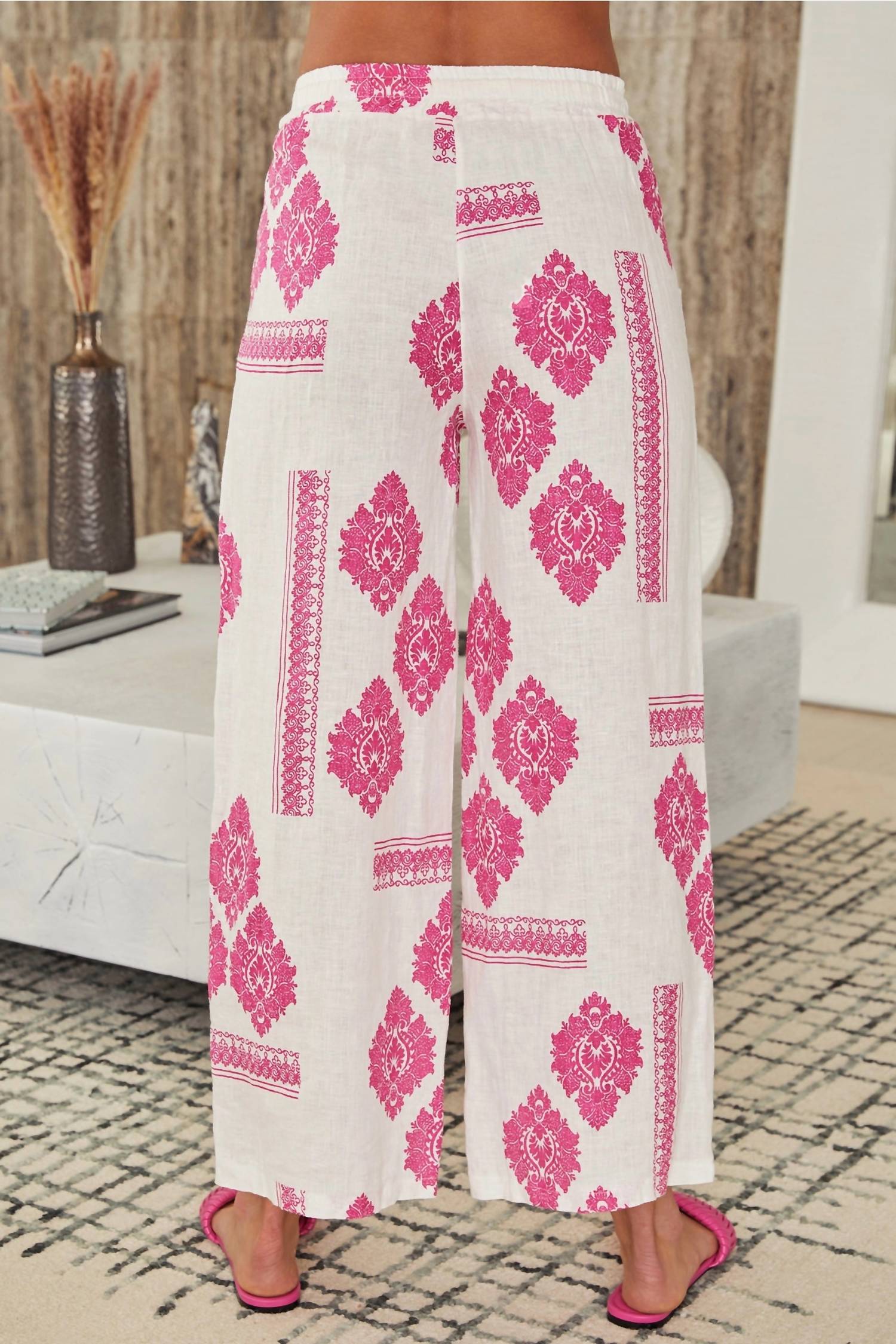 Milio Milano - Linen Damask Pants