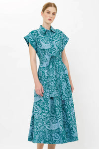 Oliphant - Belted Shirt Dress