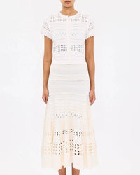 Ulla Johnson - Abriana Eyelet Knit Cardigan