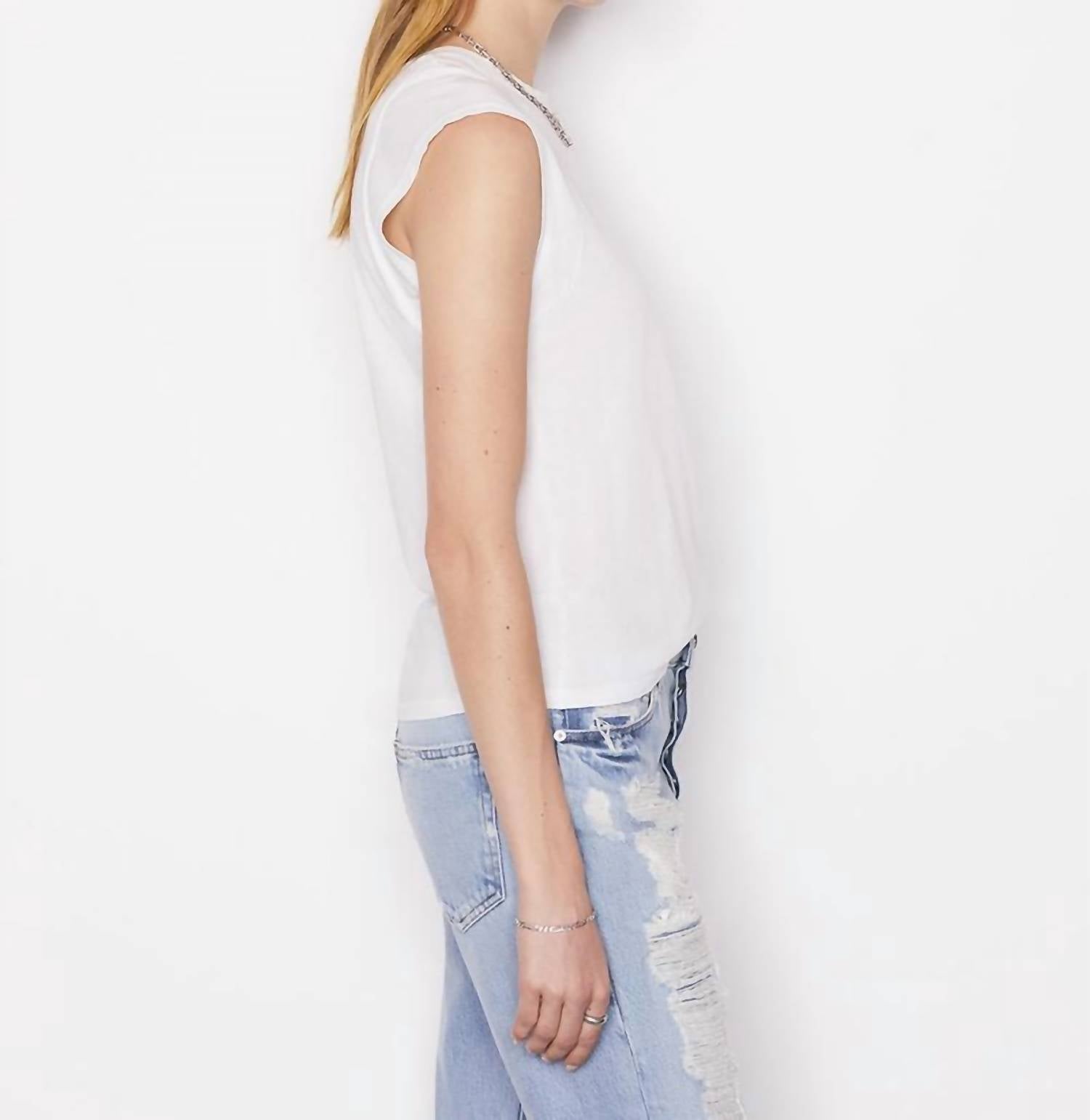 Frame - Le Mid Rise Muscle Tee