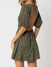 Olivaceous - Irena Mini Dress