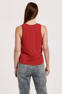 Another Love - CARMELA FAUX LEATHER TANK