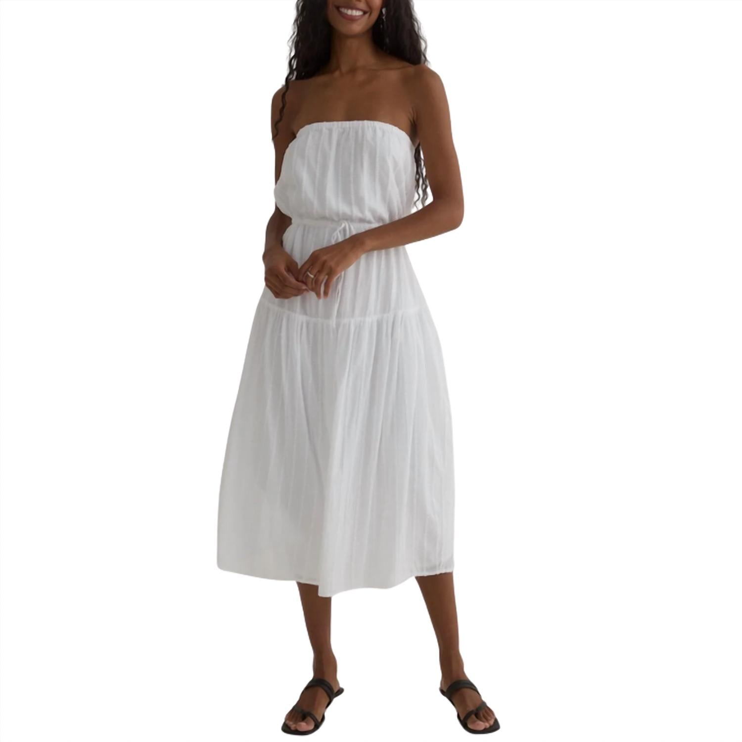Bella Dahl - Women's Ruffle Hem Midi Dress