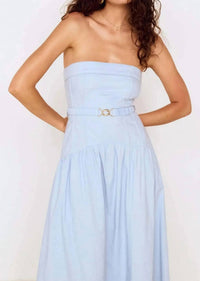 Minkpink - Ines Strapless Midi Dress