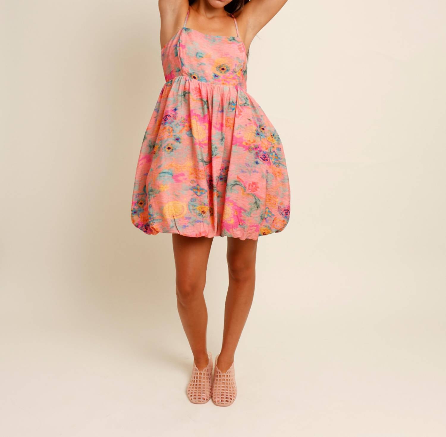 Geegee - Bubble Hem Mini Dress