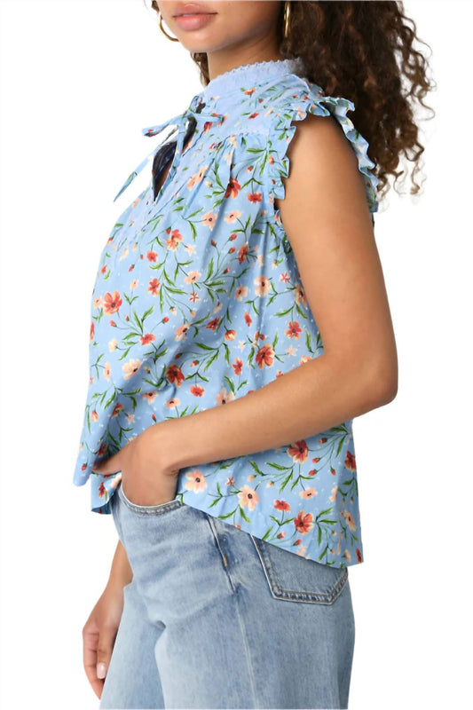 Olivaceous - Aylen Floral Top