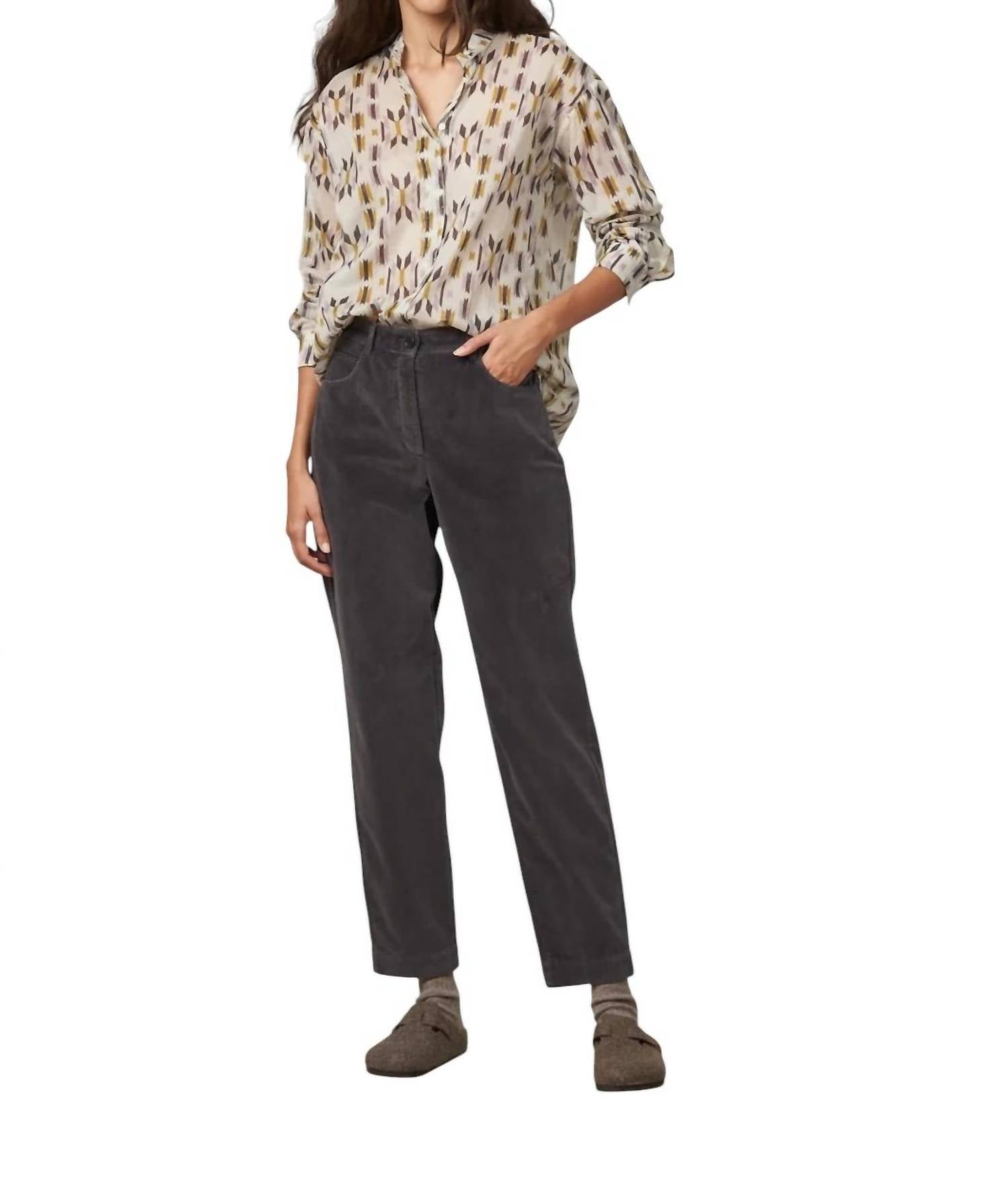 Hartford - Pepite Velvet Pants