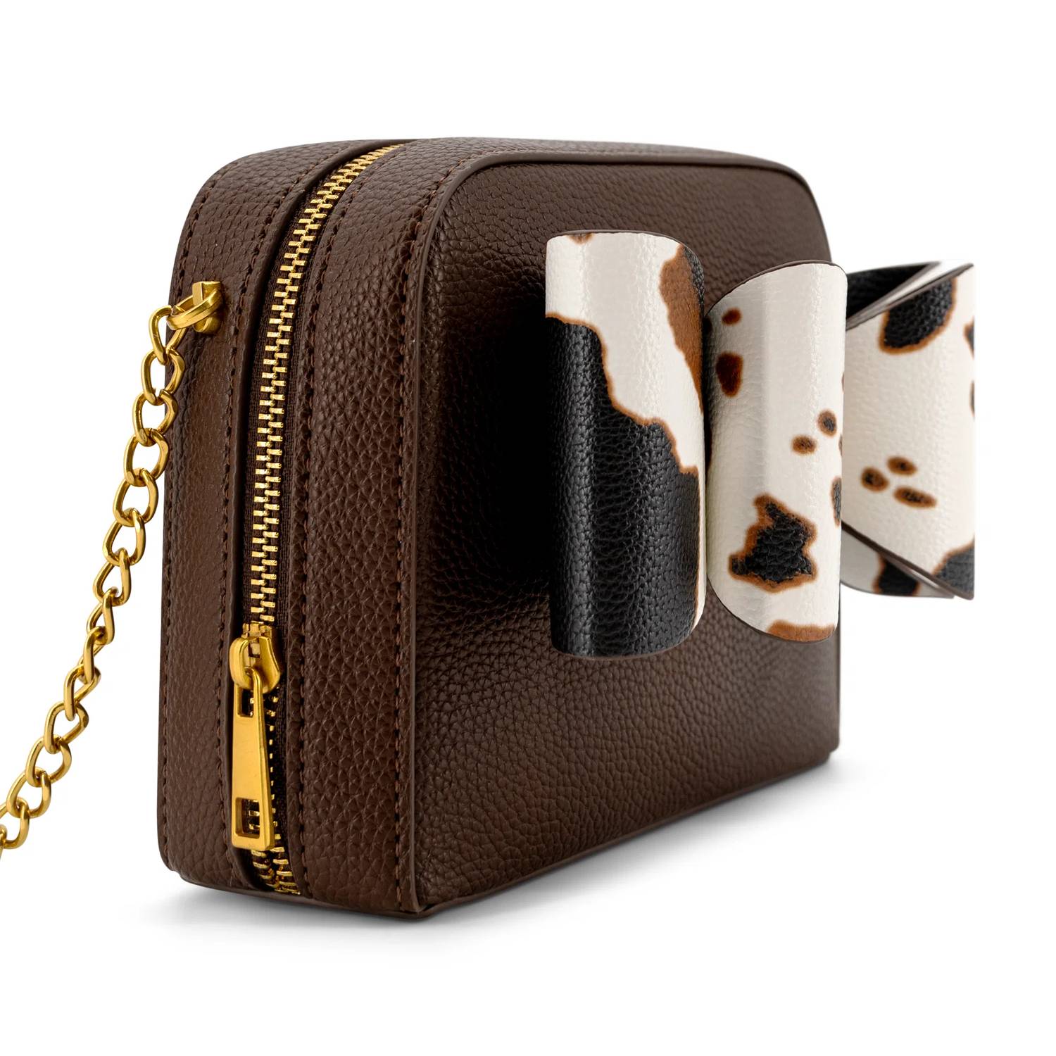 Like Dreams - Women's Moo Bow Mini Crossbody Bag