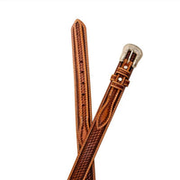Myra - Women's Vandal Hand-tooled Leather Belt