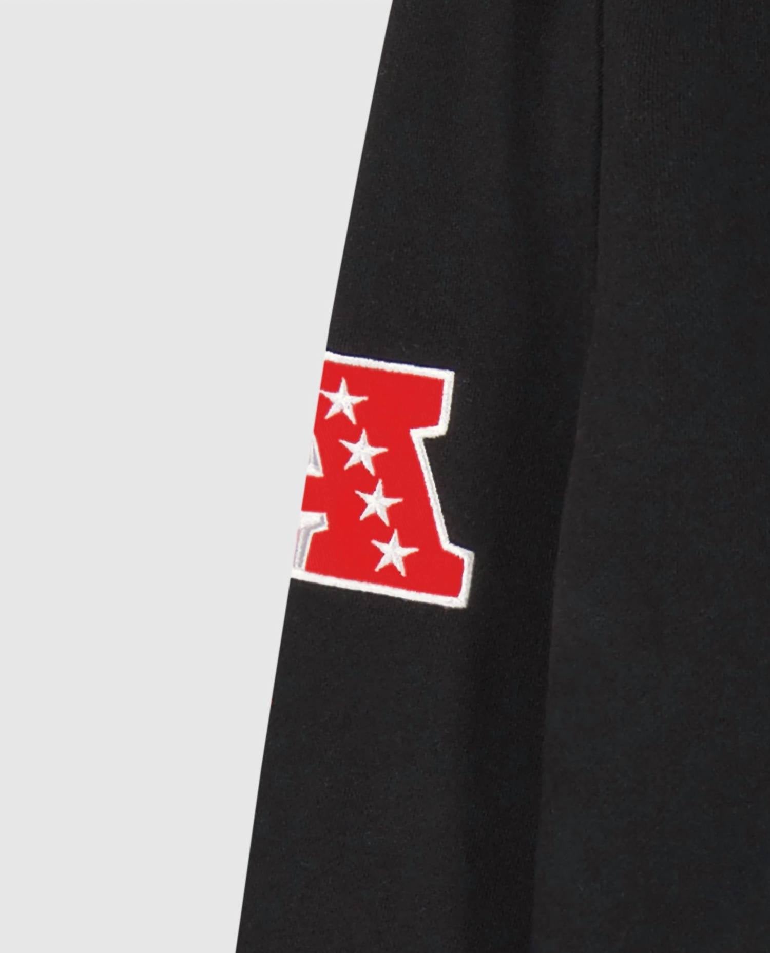 Starter - Men's Las Vegas Raiders Crew Neck Sweatshirt With Zip Pockets
