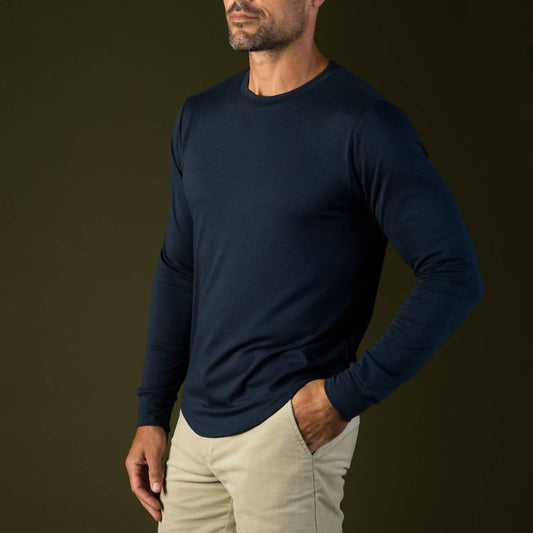 Laird - Quattro Cotton Blend Long Sleeve Top