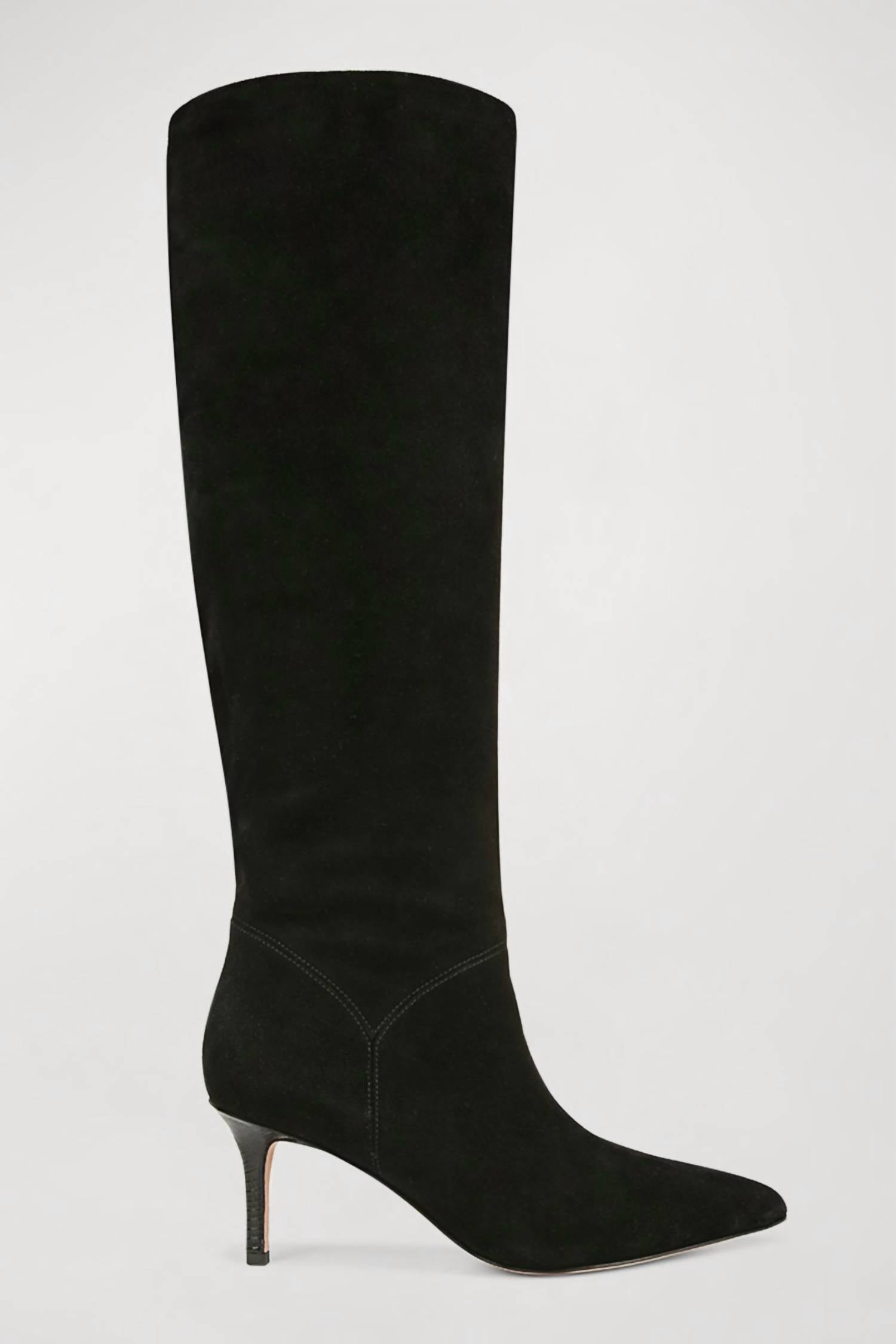 Veronica Beard - Women's Lexington Suede Stiletto Knee High Boots