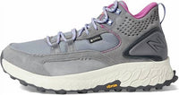 New Balance Women's Fresh Foam X Hierro Mid Gore-tex Shoe in steel castlerock - women's shoe - detail view