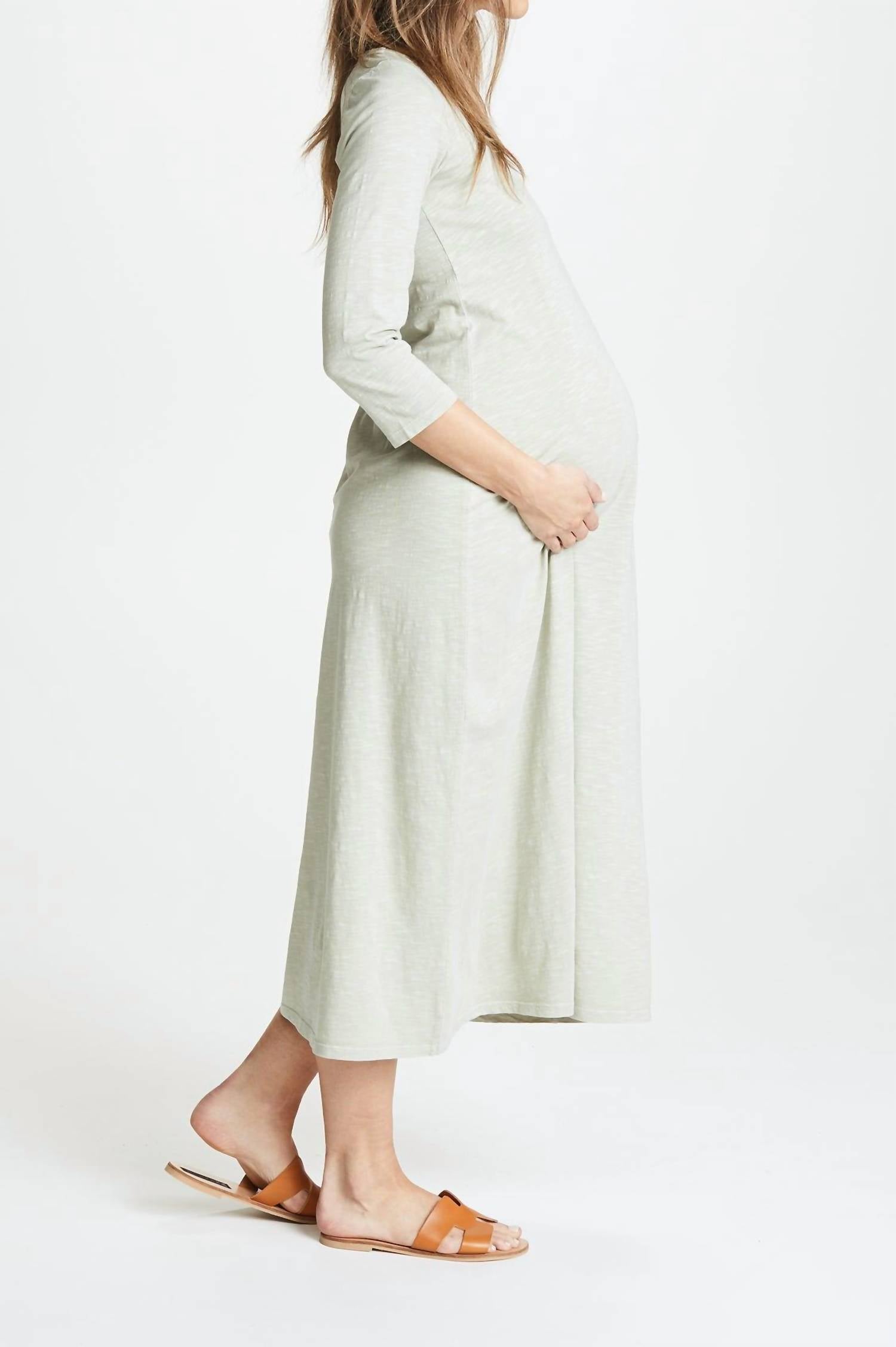 Hatch - Maternity Cotton Maxi Dress