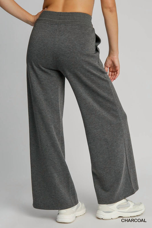 Umgee - Luxe Knit High Waisted Pants