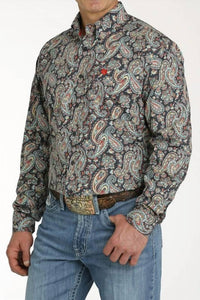 Cinch - Paisley Cinch Long Sleeve Shirt