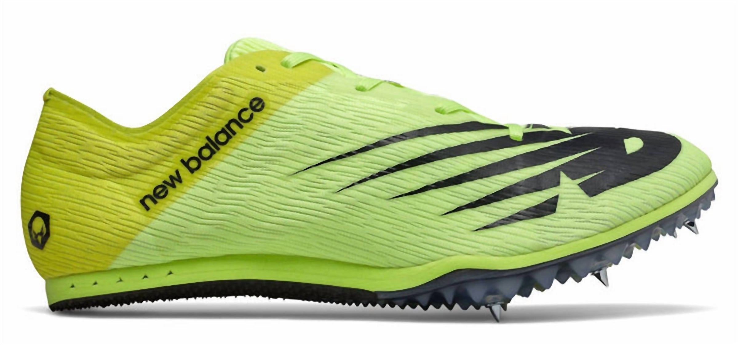 New Balance Men's Md500 V7 Spike Shoes in sulphur yellow black - men's shoe