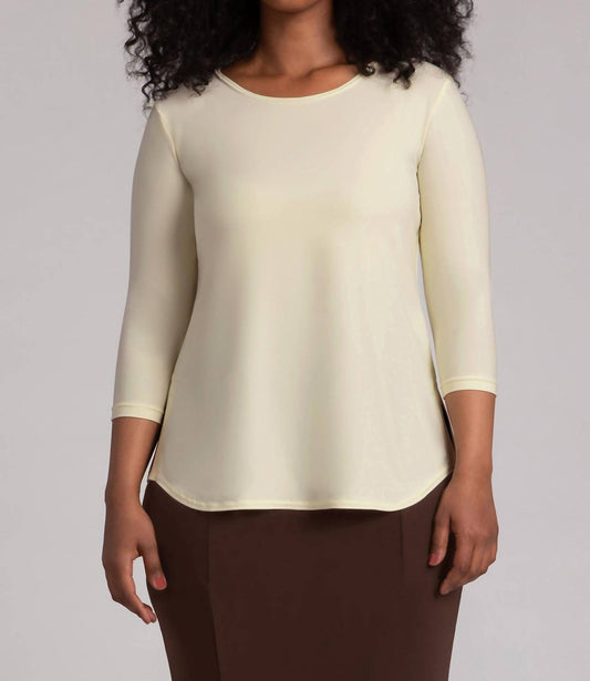 Sympli - Go To Classic 3/4 Sleeve Tee
