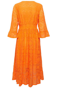 B.Young - Jali Lace Midi Dress