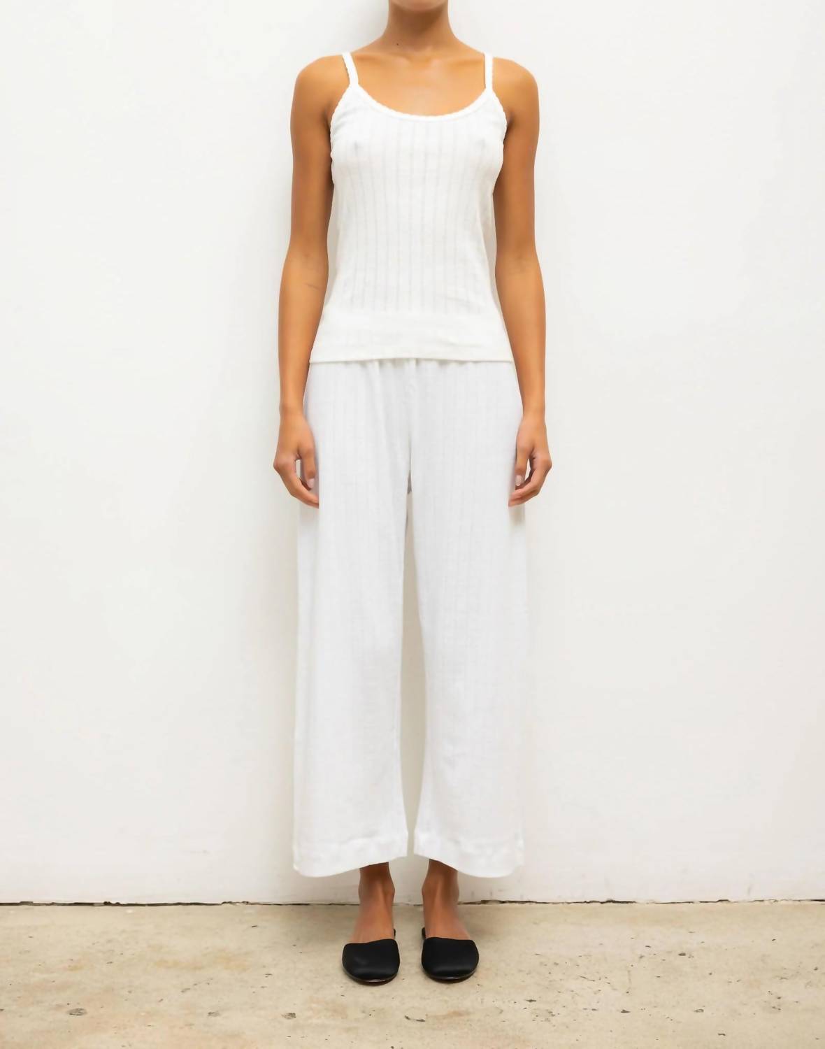Leset - Pointelle Classic Tank Top