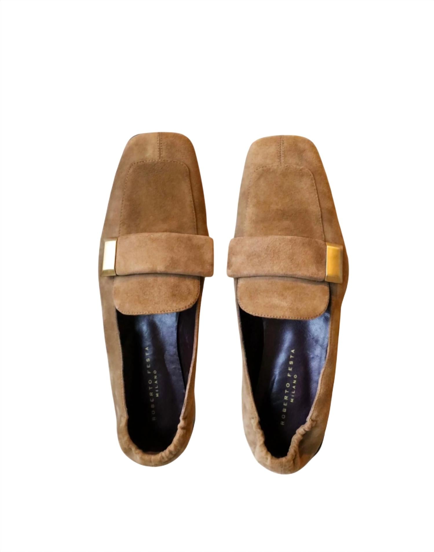Roberto Festa - Women's Alisa Suede Buckle Loafer