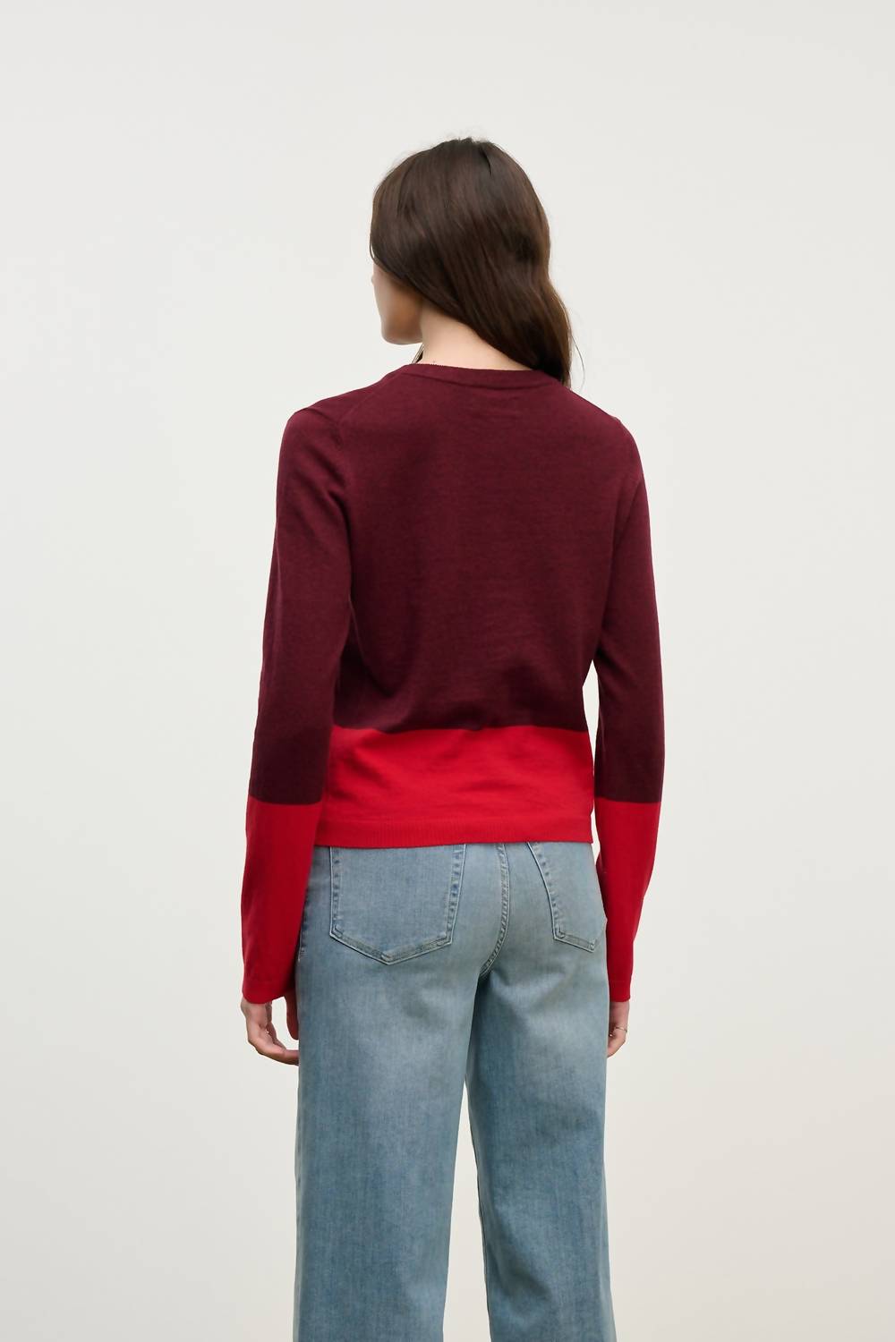 Velvet By Graham & Spencer - Roxy Colorblock Sweater