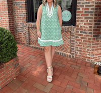 Entro - Sleeveless Shift Mini Dress