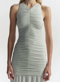 A.L.C. - Ayla Ruched Knit Midi Dress
